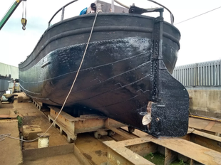 Humber Barge Project boat 61 ft x 15ft