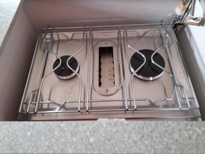 New gas hob and cooker 