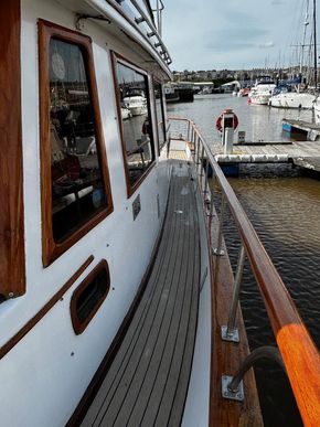 Port deck looking aft