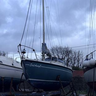 Jeanneau Sangria 25 incl Trailer, dinghy