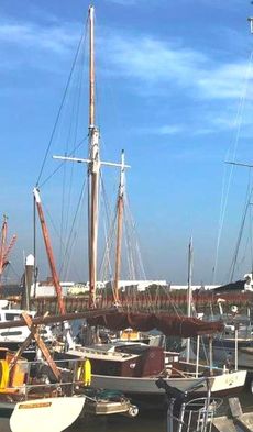 28ft Smack Yacht GRP Gaff Cutter 2000, Tyrell & Young mould 
