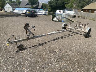 Snipe single axel unbraked galvanised boat trailer