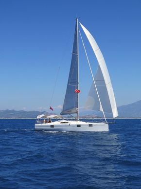 Furling code0 sailing