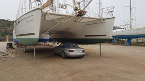 Out of water. Coppercoat renewed 2025