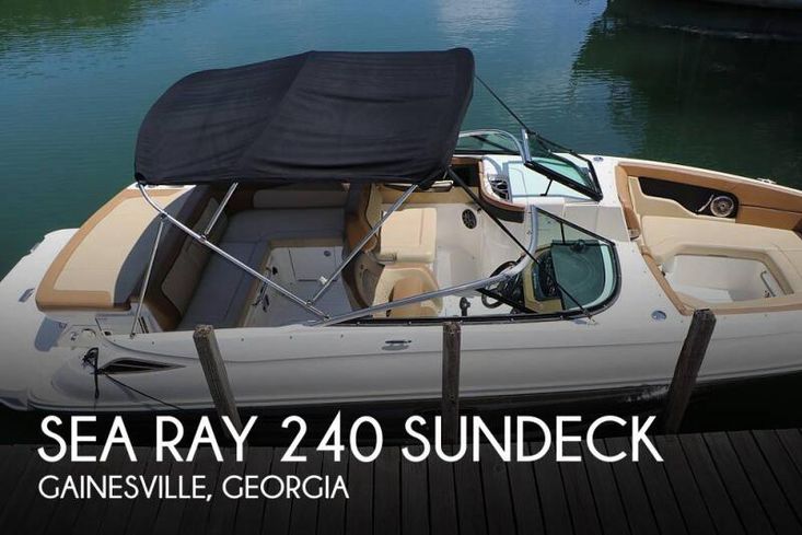 2015 Sea Ray 240 sundeck