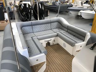 2021 Cobra 8.7m with twin 225hp engines