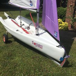 Topper Topaz UNO sailing dinghy - Exceptional condition - One owner