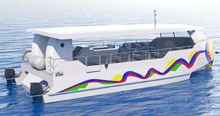NEW BUILD - 50pax Aluminium Glass Bottom Trimaran