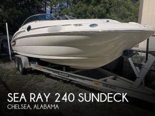 2000 Sea Ray 240 Sundeck