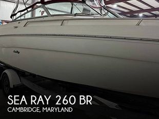 1998 Sea Ray 260 BR
