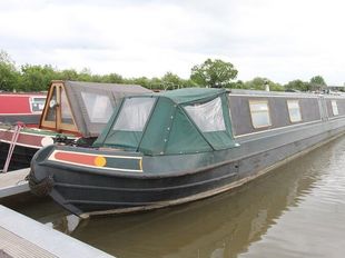 The Cat Whiskers, 60ft Traditional style narrowboat,1998.