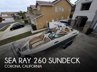 2013 Sea Ray 260 Sundeck