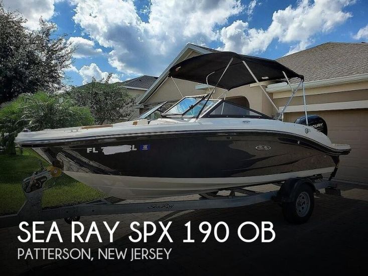 2018 Sea Ray 19 spx