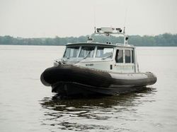 2013 Titan Boats 36&rsquo; x 11&rsquo;3&rdquo; Aluminum Patrol / Work Boat RHIB (Twin Ya
