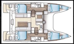 Nautitech 40 Open Catamaran for sale in Langkawi Malaysia.