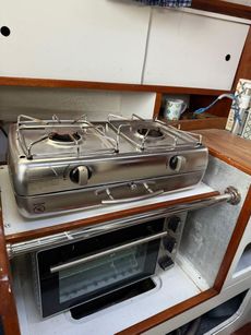 Twin burner spirit stove