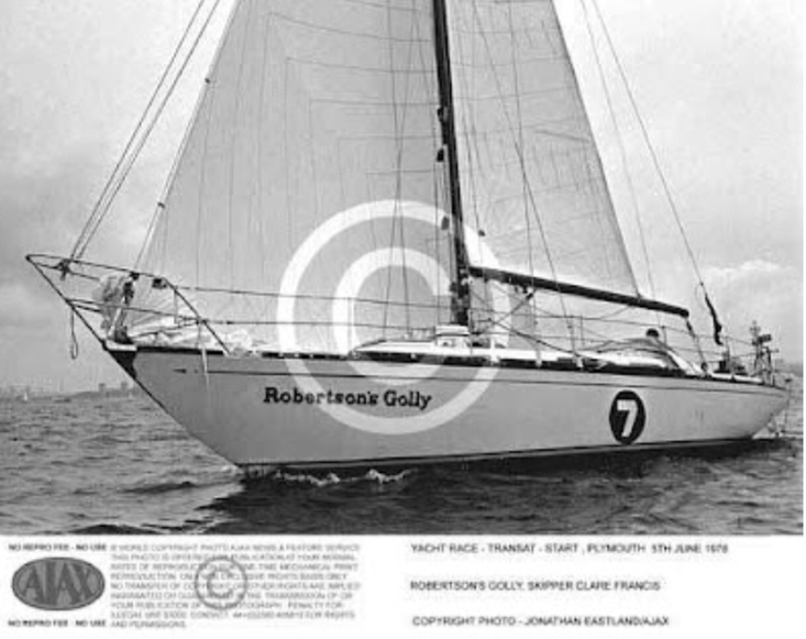 robertsons golly yacht