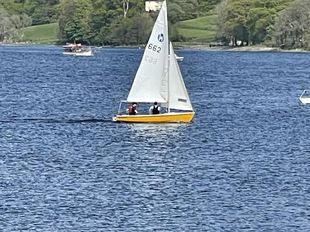 14 Wanderer with excellent road trailer