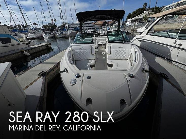 2017 Sea Ray 280 slx