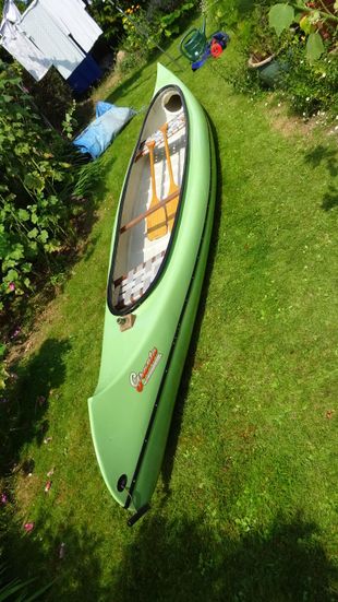 16'6" Fibreglass Canoe, Granta Boats