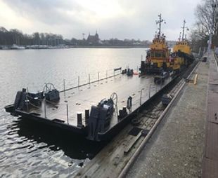 PONTOON 20 x 8 m         work-pontoon