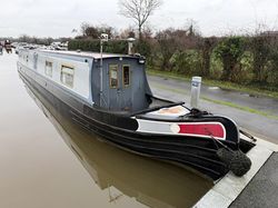 R Gem, 57ft Traditional style narrowboat built in 2003.