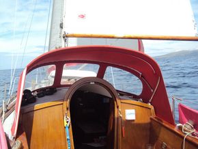 Under sail