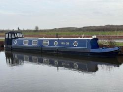 Bella Ciao, 57ft Cruiser Stern Narrowboat 2022, built by DB Marine