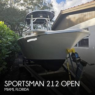 2017 Sportsman 212 Open