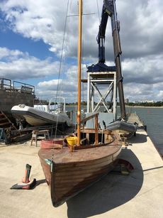 Classic Morgan Giles Day Boat