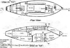 28ft Smack Yacht GRP Gaff Cutter 2000, Tyrell & Young mould 