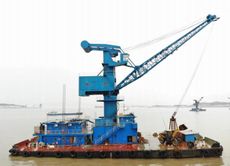 Transshipment Floating Crane 40t For Sale