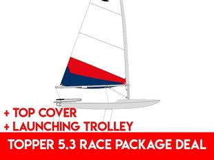 New Topper Dinghy - 5.3 Trolley & Cover