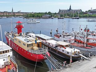 Fladen, light ship built 1892.