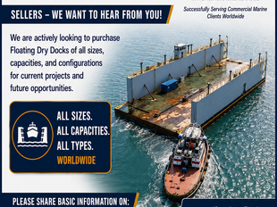WANTED &ndash; FLOATING DRY DOCKS WORLDWIDE