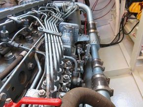 Steel Motor Boat 38 Nelson Style - Engine(s) Detail