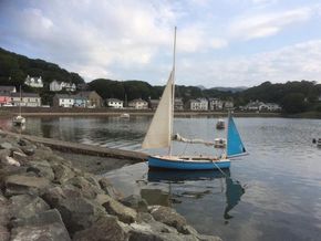Borth y Gest slip after a night aboard