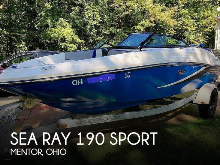 2012 Sea Ray 190 sport