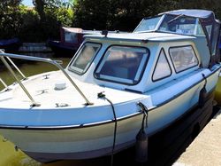 Norma Jean-A 21ft 2 berth GRP motor cruiser.