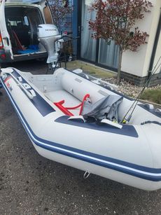 Honwave 3.2 Airdeck, Honda 15hp, Orca 2.5 hp