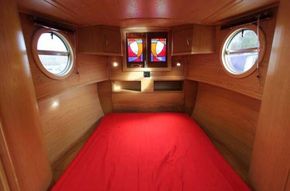 Master bedroom in the back cabin