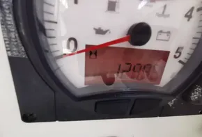 Close-up of Beneteau Oceanis 46.1 2020 engine hour meter displaying 1209.9 hours.