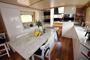 Galley aft