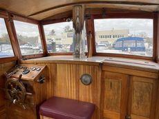 Classic motor boat