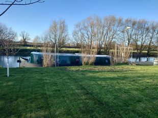 Rare to the market 2023 blue water boat cruiser stern 