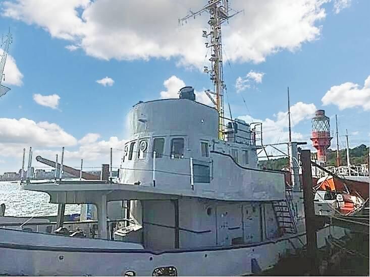Converted German Naval Tug