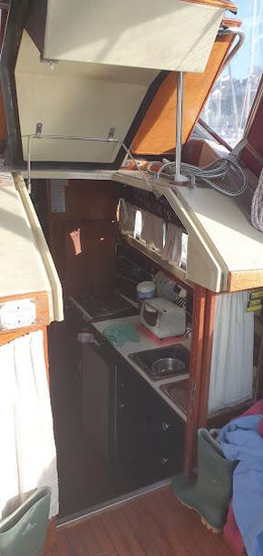 Cabin entrance
