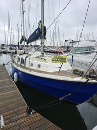 Westerly Pentland bilge keel ketch, re-engined &pound;9950