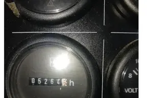 Hour meter reading 5264.2 hours on 2020 Lagoon 46 yacht dashboard.