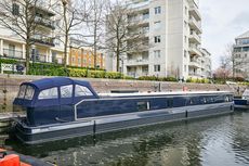 70 ft. x 12.6 ft.  wide beam barge for sale, SW10